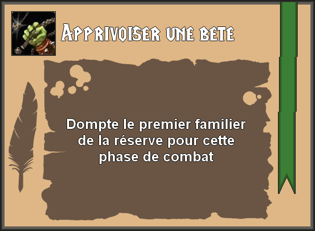 Apprivoiser une bête