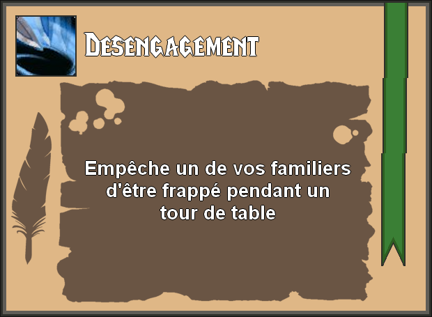 Désengagement