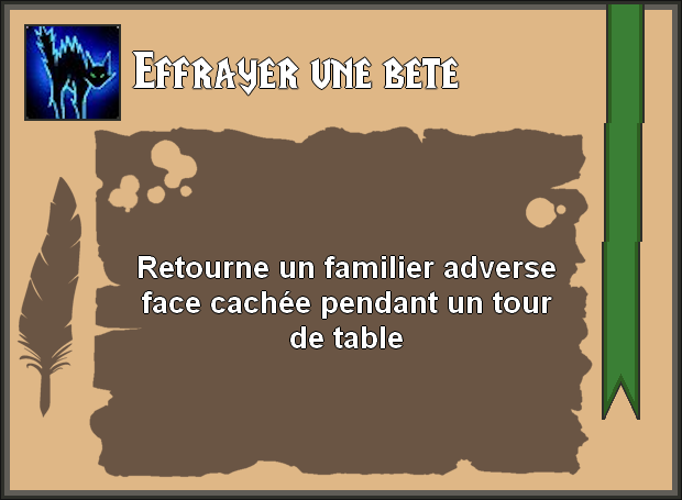 Effrayer une bête