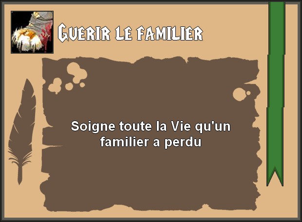 Guérir le familier