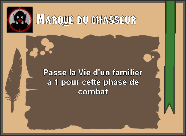 Marque du chasseur