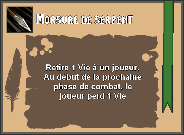 Morsure de serpent