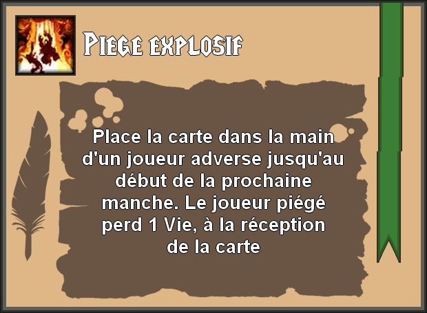 Piège explosif
