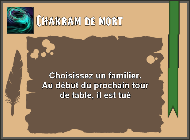 Chakram de mort