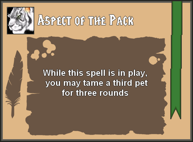 Aspect of the Pack